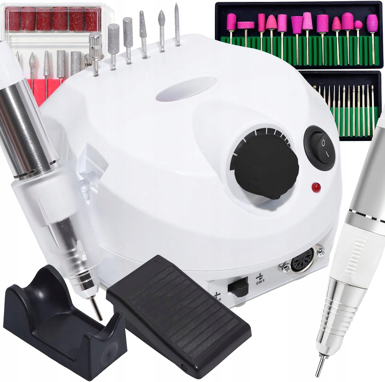 ELECTRIC MILLING MACHINE 45000 RPM 65W SET 48 BITS NAIL GRINDER Brand no brand