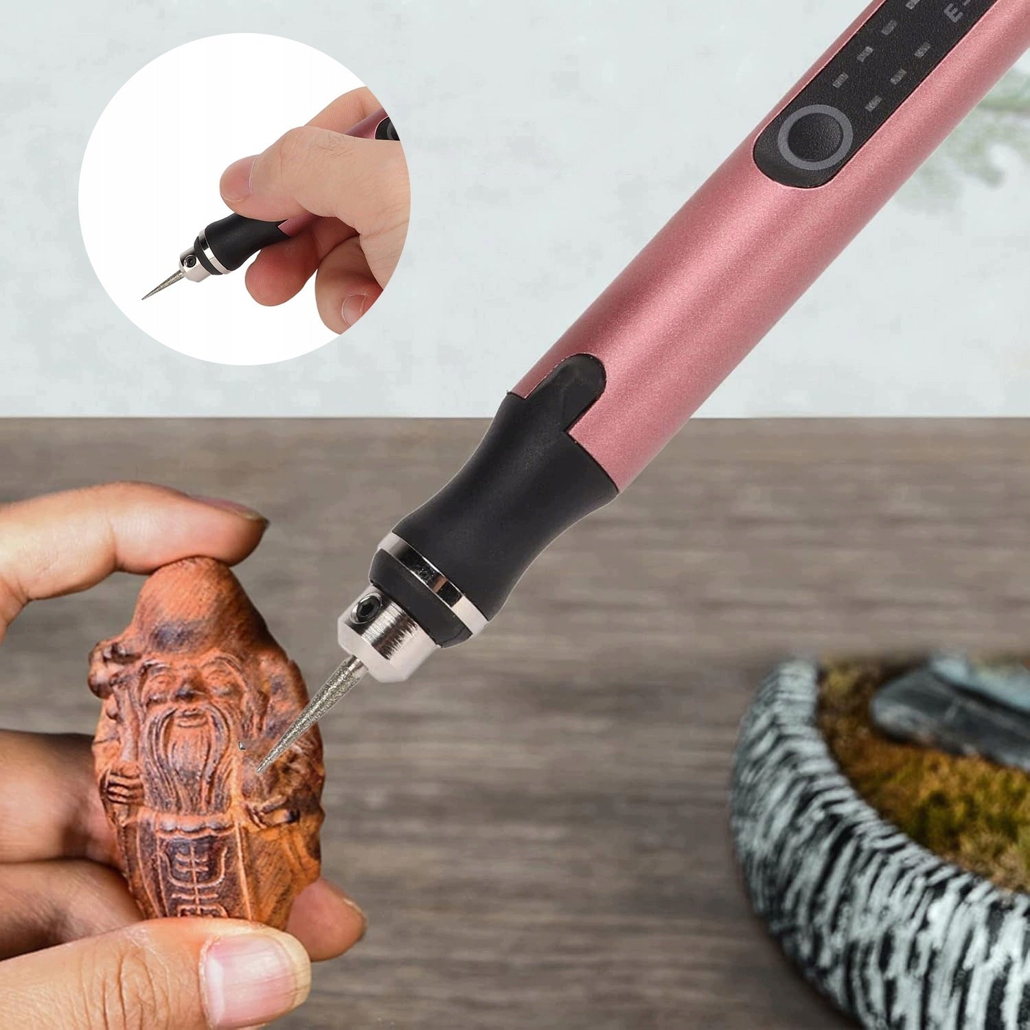 ELECTRIC MINI GRINDER DRILL FOR WOOD AND JEWELRY DIY 3 SPEEDS Manufacturer code wiertarka do rękodzieła