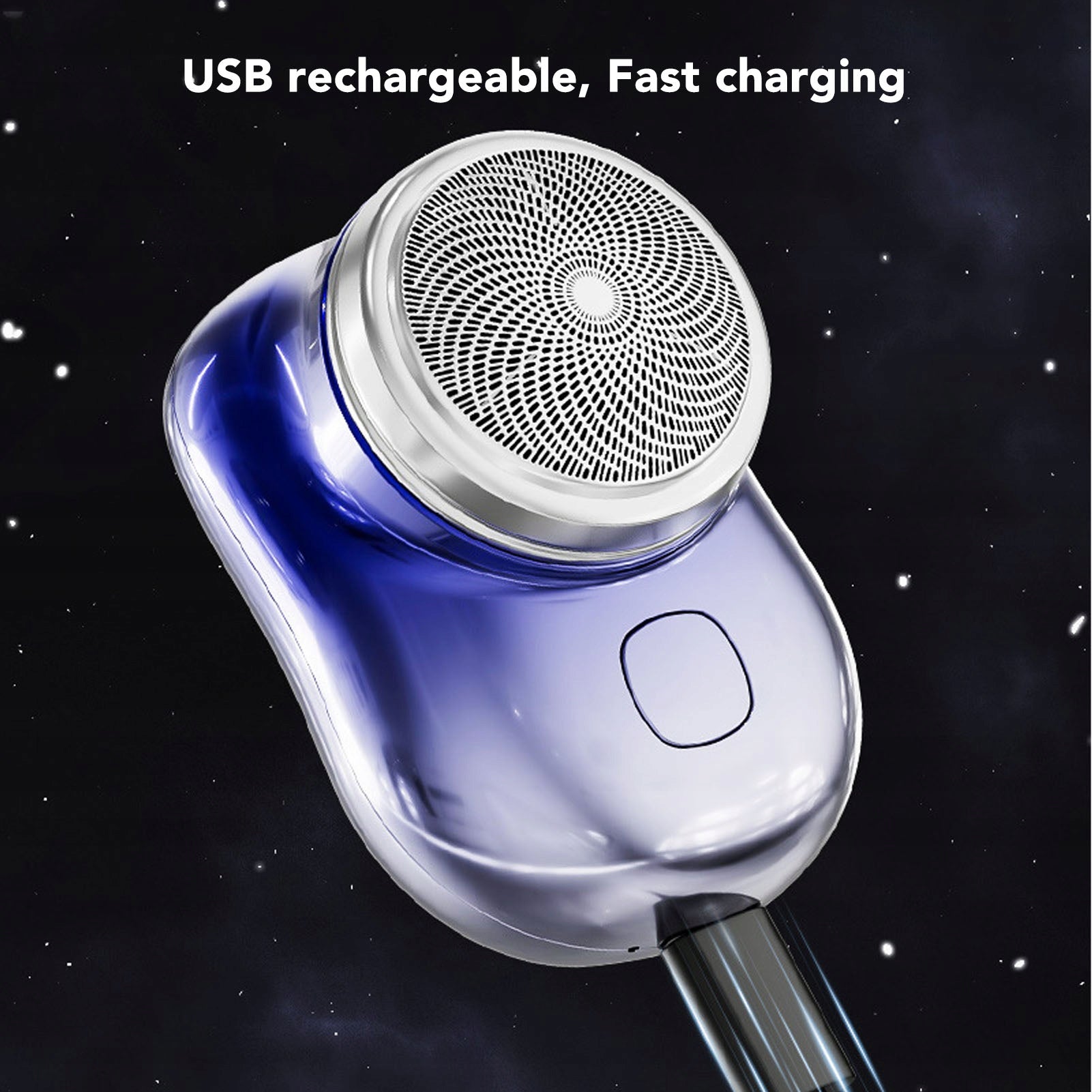 ELECTRIC MINI-SHAVE POCKET USB PORTABLE Wireless operating time 1 min