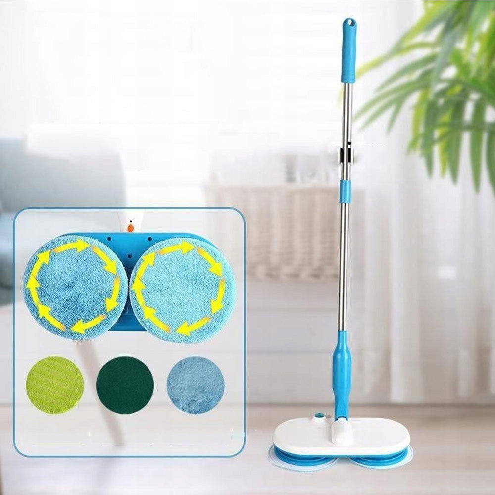 ELECTRIC MOP WITH DOUBLE ROTATING HEADS FOR WOOD FLOORS Manufacturer code Bezprzewodowy mop elektryczny