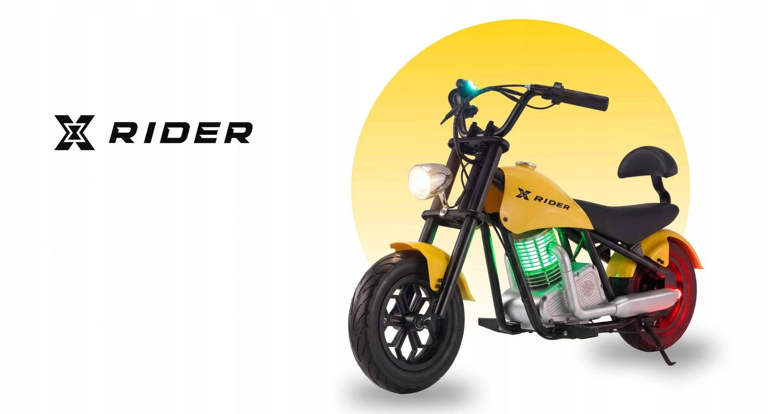 ELECTRIC MOTOR FOR CHILDREN XRIDER CRUISER 12 PRO ACCUMULATOR CERTIFICATE Packaging status original