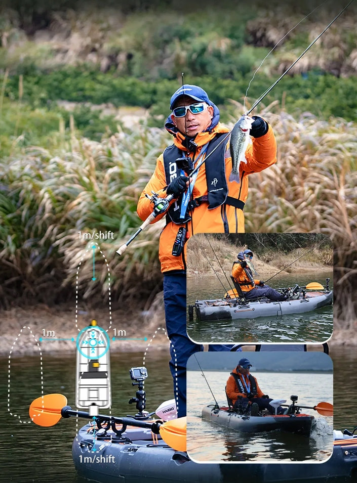 ELECTRIC MOTOR FOR KAYAK HAIBO P30 Q007 GPS Anchor Tokarex EAN (GTIN) 5905369814990