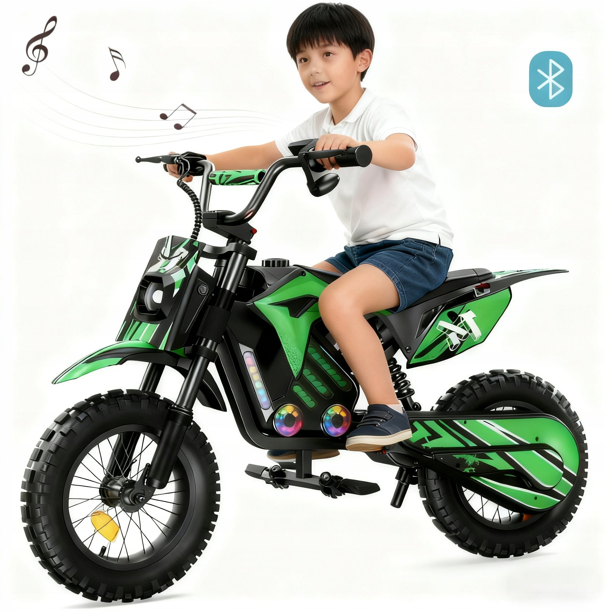ELECTRIC MOTORCYCLE CHILDREN LED off-road motorcycle 500w 36V5.2Ah do 22km