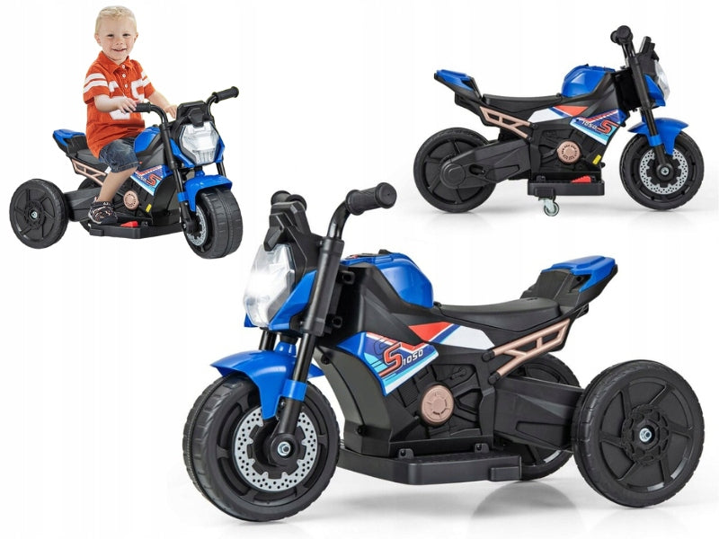 ELECTRIC MOTORCYCLE FOR KIDS EQUESTRIAN BATTERY MINI 2 IN 1 MUSIC LIGHT Brand Costaway