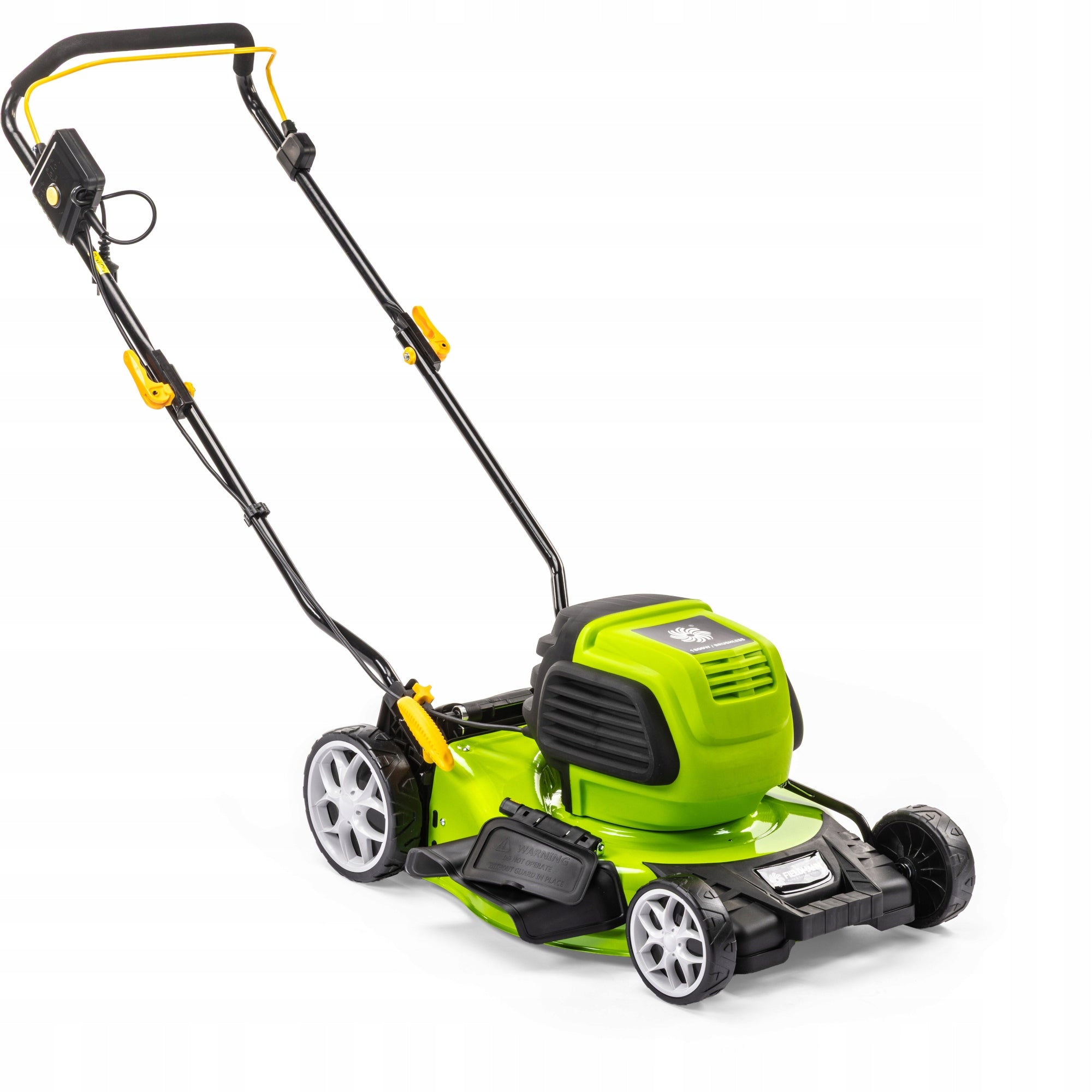 ELECTRIC MOWER LIGHT STRONG FOR GRASS BASKET 50L ADJUSTABLE FIELDMANN Manufacturer code 50008345