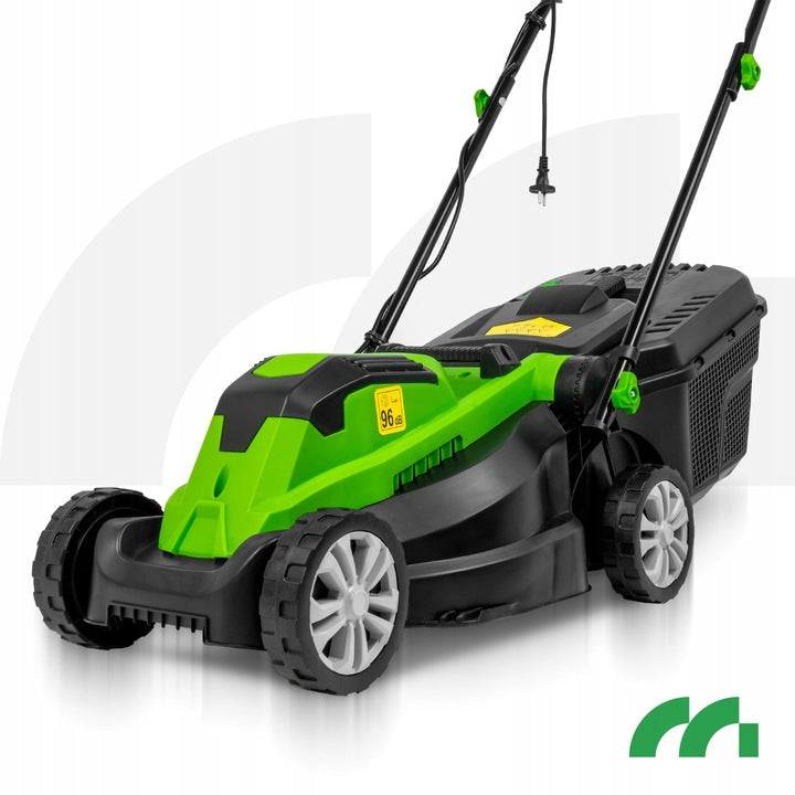 ELECTRIC MOWER LIGHT STRONG FOR GRASS LARGE BASKET 30L 2100W MALTEC Engine power 2100 W