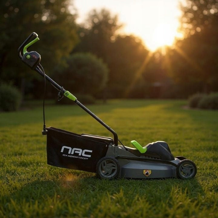 ELECTRIC MOWER NAC 1800W 40CM BASKET 30L LIGHT REAR EJECTION AND FOR BASKET Manufacturer code LE18-40-PB-S