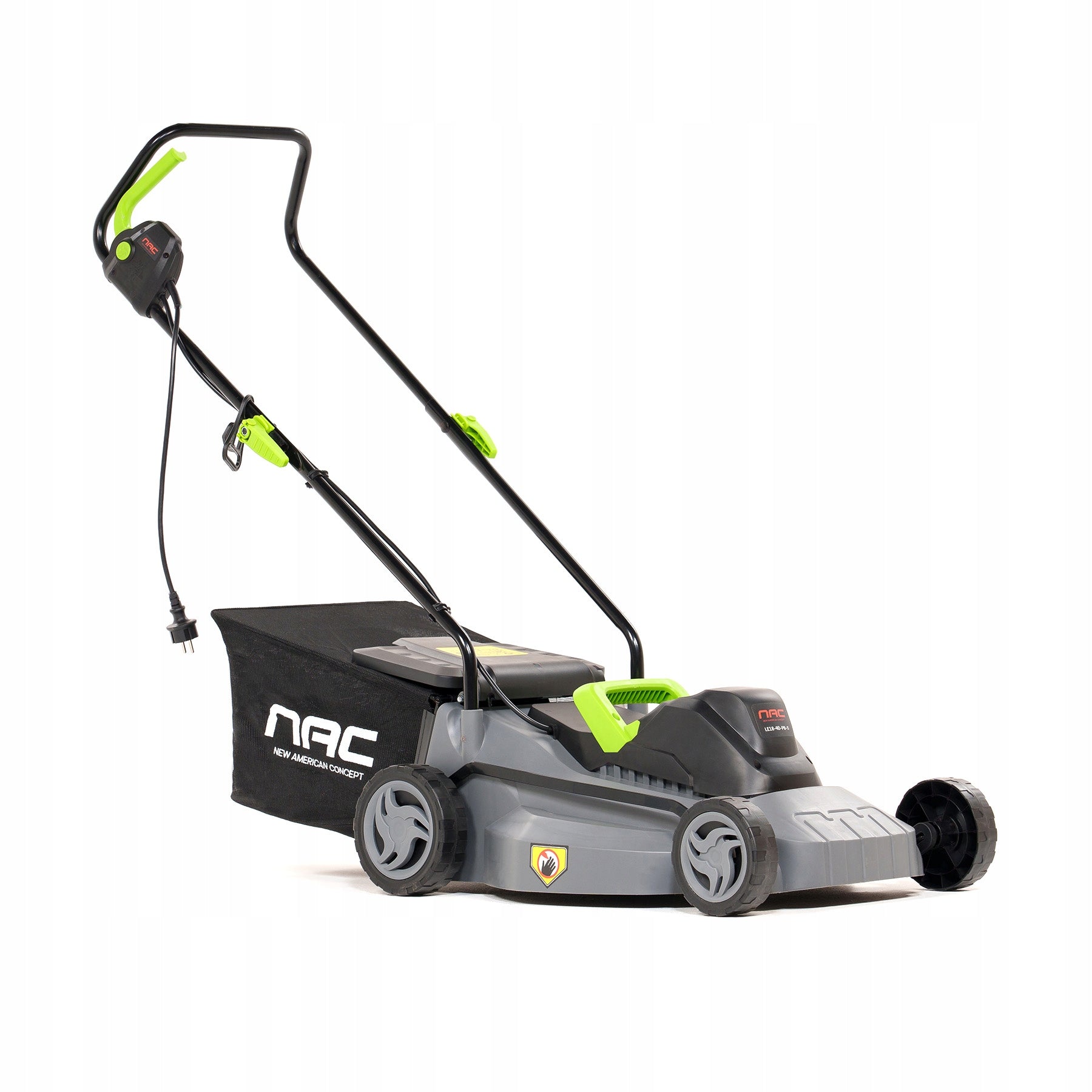 ELECTRIC MOWER NAC 1800W 40CM BASKET 30L LIGHT REAR EJECTION AND FOR BASKET Series LE18-40-PB-S