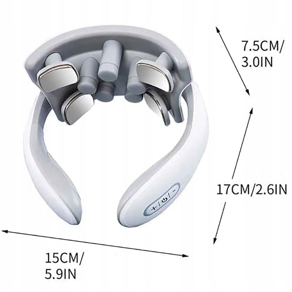 ELECTRIC NECK MASSAGE DEVICE WITH HEAT, 15 INTENSITY LEVELS Medical device no