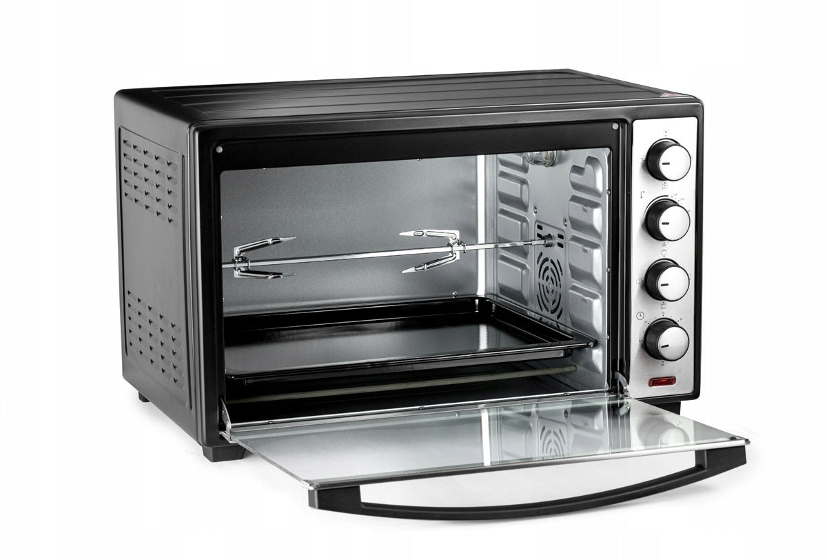 ELECTRIC OVEN 48L THERMOCOUPLE VARIETY FREESTANDING GRILL MINI Dominant color black