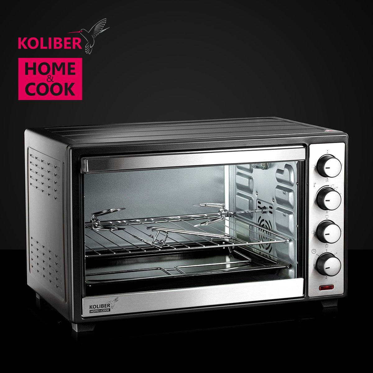 ELECTRIC OVEN 48L THERMOCOUPLE VARIETY FREESTANDING GRILL MINI Manufacturer code KH-EO4820CR4-S