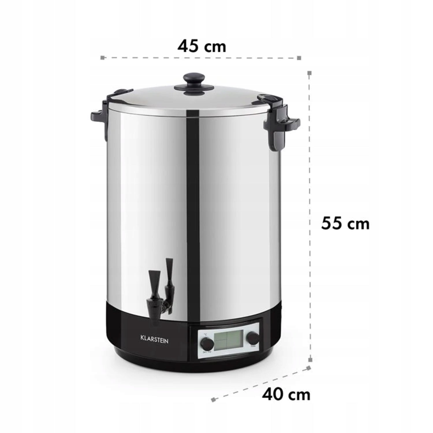 ELECTRIC PASTEURIZATION POT WITH DISPENSER BREWER KLARSTEIN 40L 2500W EAN (GTIN) 4060656156946