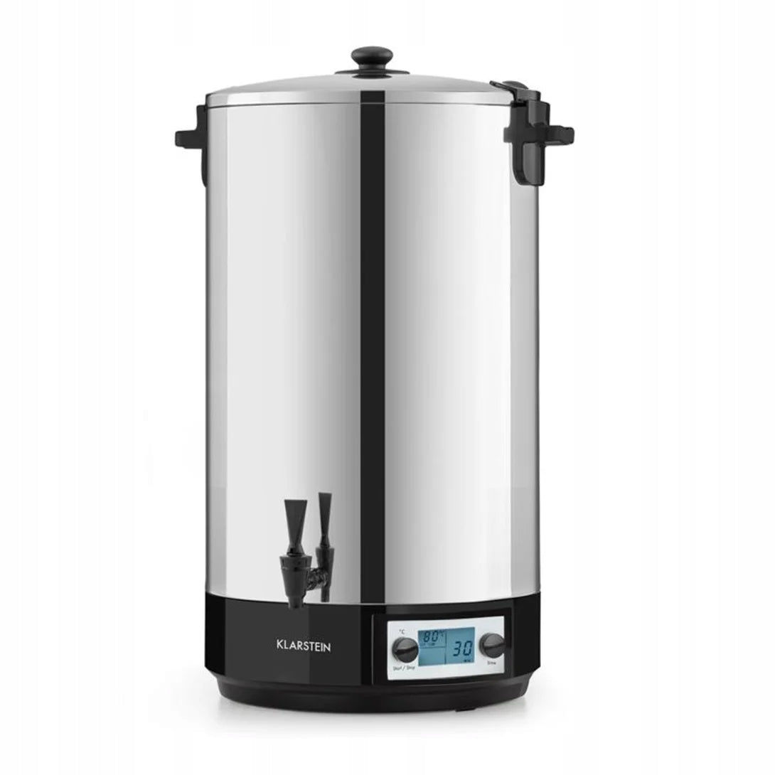 ELECTRIC PASTEURIZATION POT WITH DISPENSER BREWER KLARSTEIN 60L 2500W Dominant color silver/gray