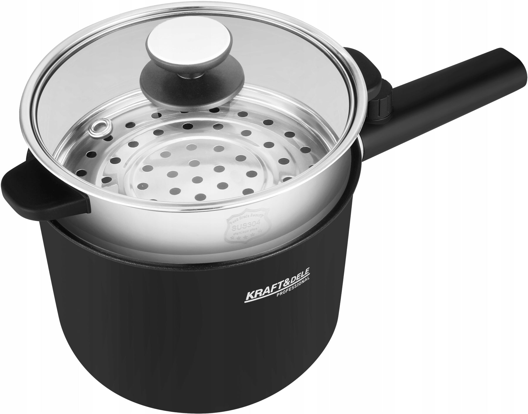 ELECTRIC POT 1,5L 600W MULTIFUNCTIONAL FOR COOKING AND HEATING