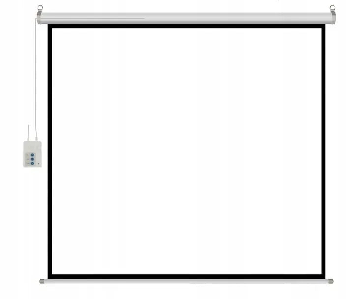 ELECTRIC PROJECTION SCREEN 106 Inch CEILING FOR PROJECTOR 234x131 REMOTE CONTROL Brand Art