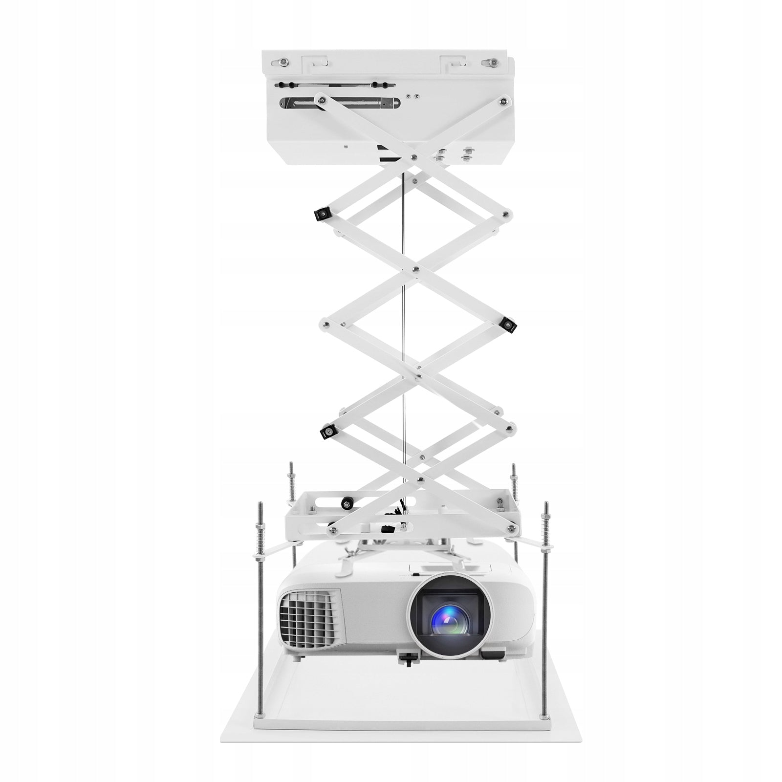 ELECTRIC PROJECTOR HANGER CEILING MOUNT HOLDER REMOTE CONTROL 10KG LOAD