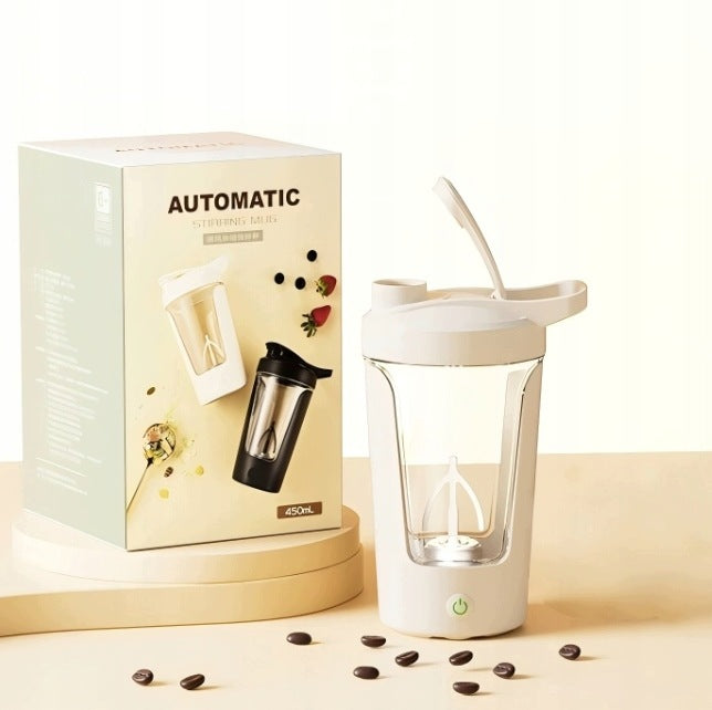 ELECTRIC PROTEIN SHAKER BOTTLE 450ML TRAINING BLENDER