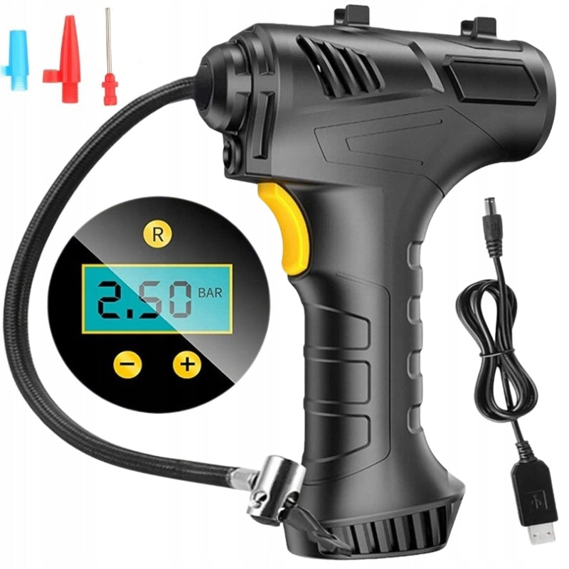 ELECTRIC PUMP BICYCLE CAR COMPRESSOR WIRELESS COMPRESSOR