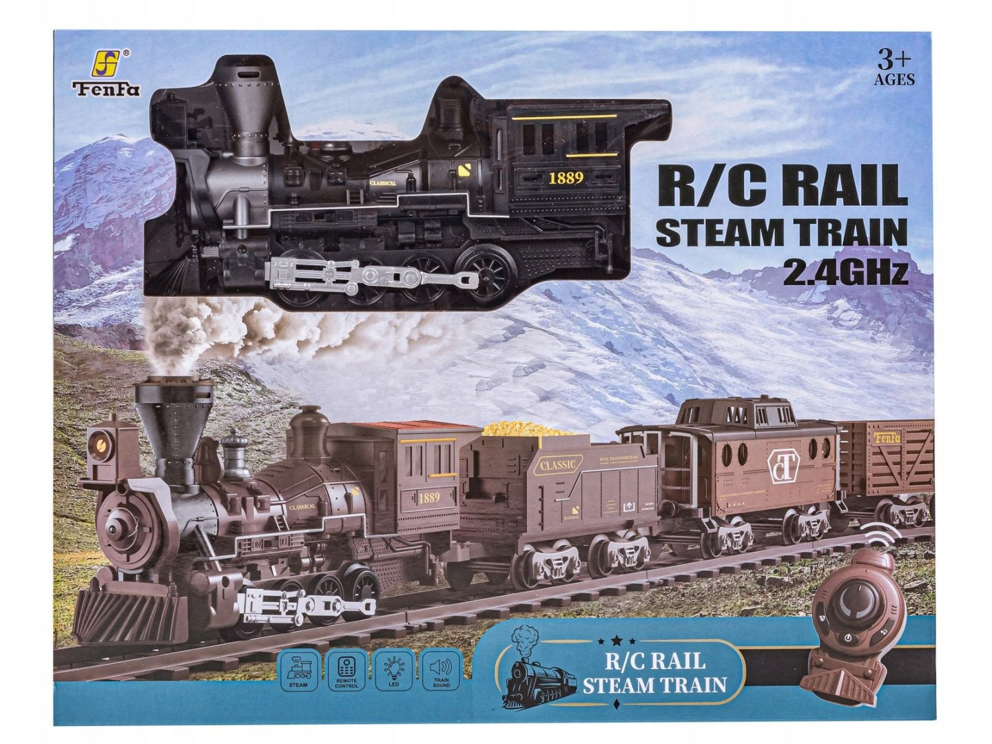 ELECTRIC QUEUE LOCOMOTIVE FREIGHT TRAIN Gift for Children's Day Manufacturer code 5904659178545
