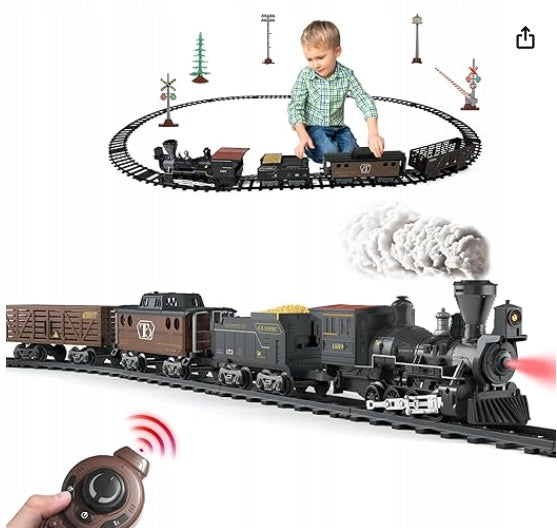 ELECTRIC QUEUE LOCOMOTIVE FREIGHT TRAIN Gift for Children's Day