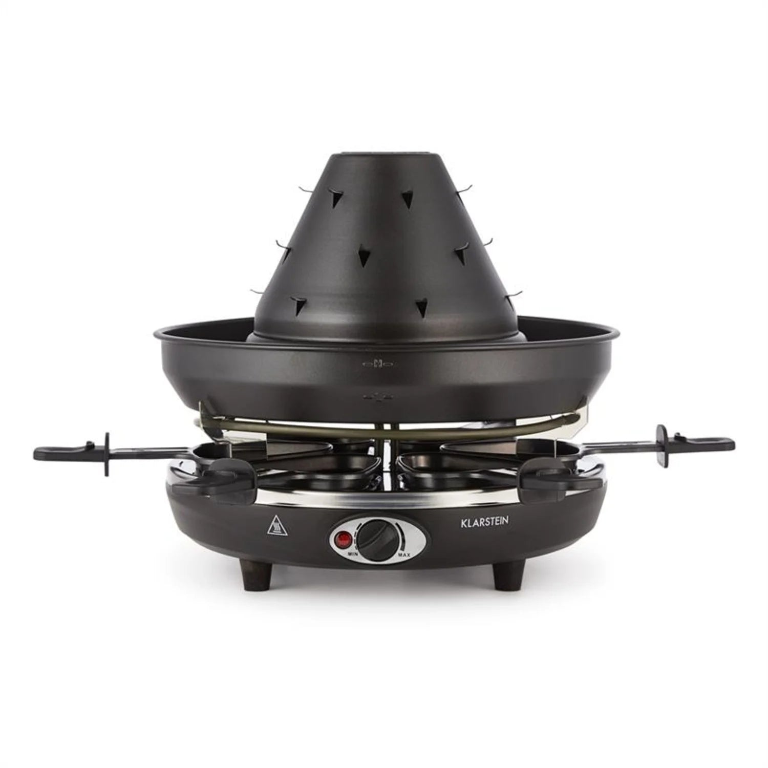 ELECTRIC RACLETTE GRILL KLARSTEIN TABLE 6 PEOPLE 1500W PANS BLACK Power rating 1500 W