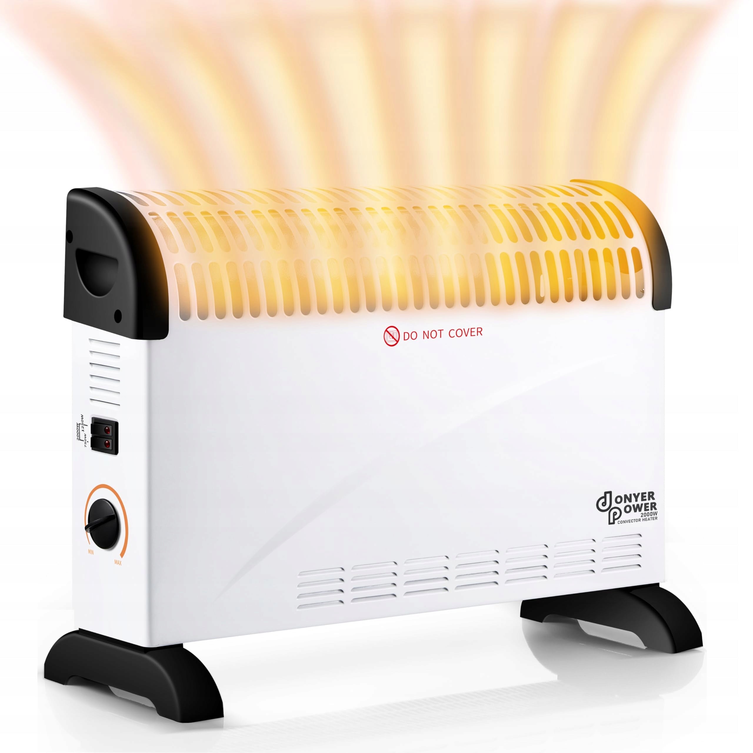 ELECTRIC RADIATOR CONVECTOR RADIATOR 2000W thermostat and programmer
