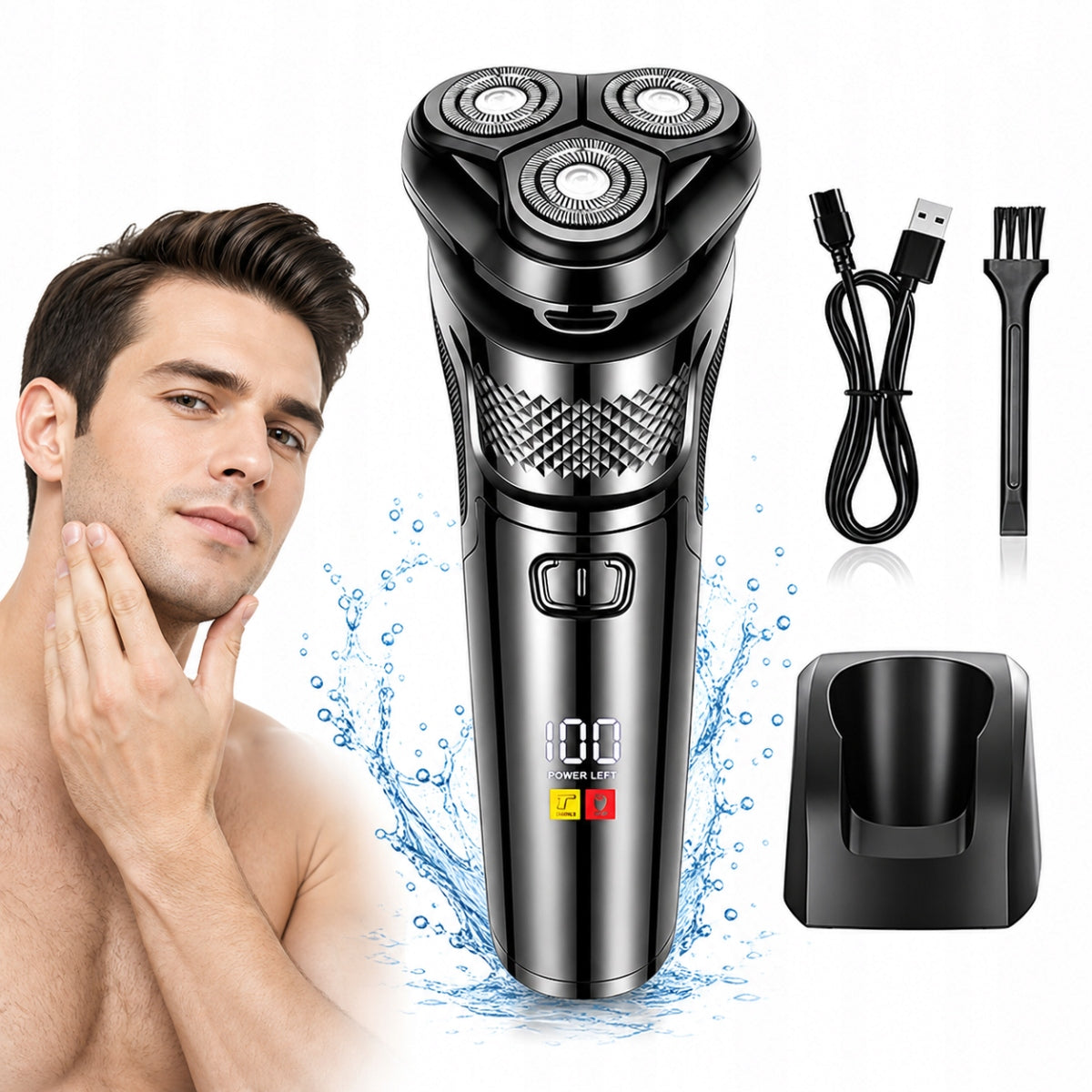 ELECTRIC RAZOR BEARD SHAVER TRIMMER
