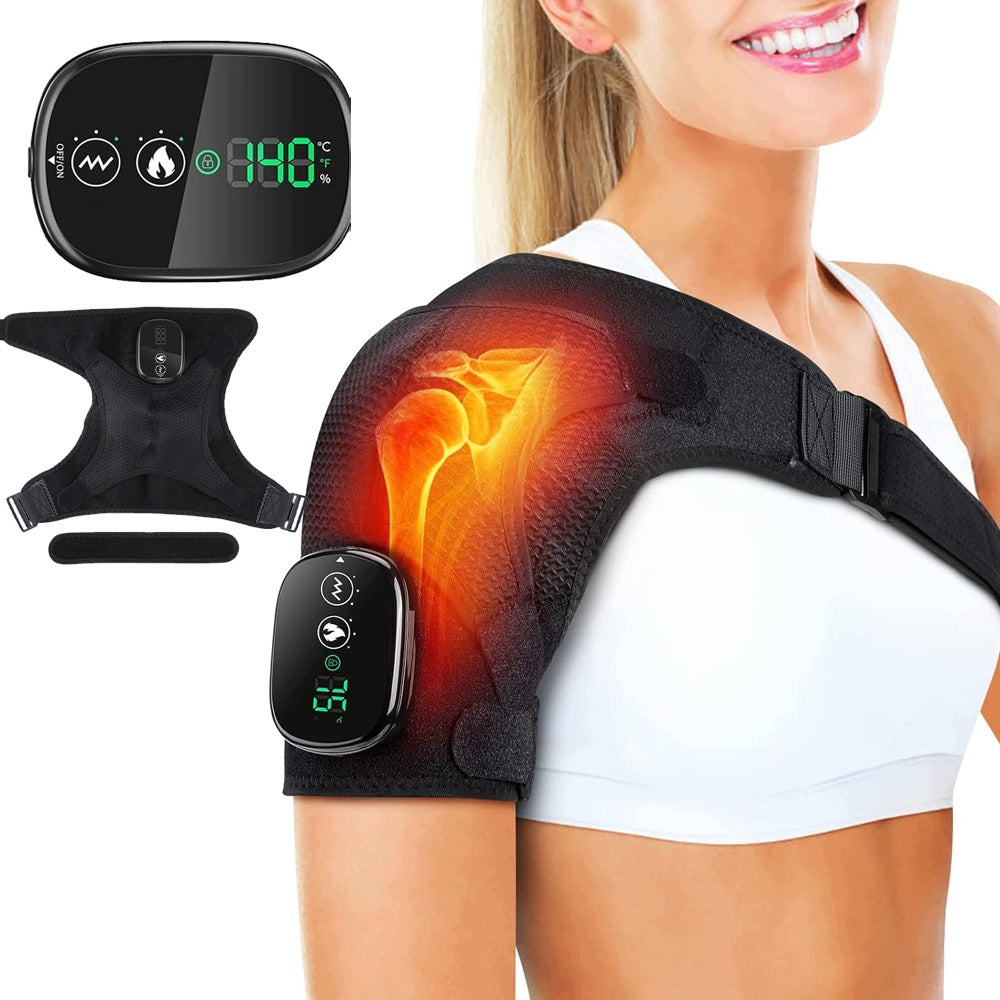 ELECTRIC REHABILITATION MASSAGER SHOULDER BRACE 3 ADJUSTABLE TEMPERATURES