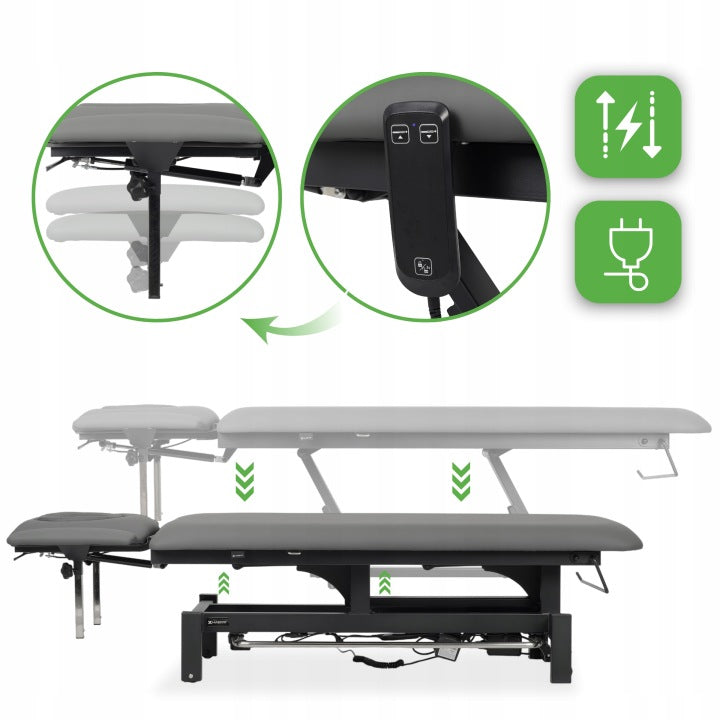 ELECTRIC REHABILITATION TABLE FORTIS 4 ERGO PILOT CONTROL FRAME HABYS Kind stationary table
