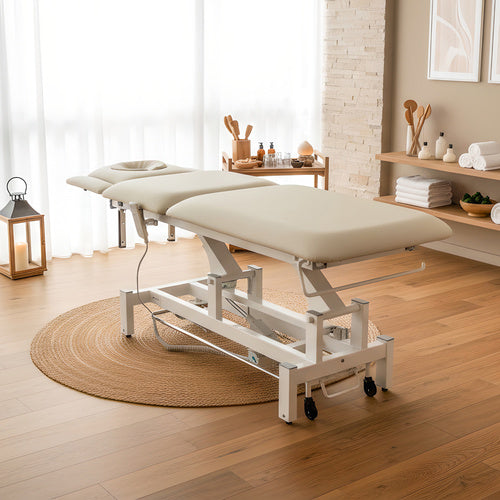 ELECTRIC REHABILITATION TABLE FORTIS 5 ERGO PILOT CONTROL FRAME HABYS Manufacturer code łóżko stół do masażu