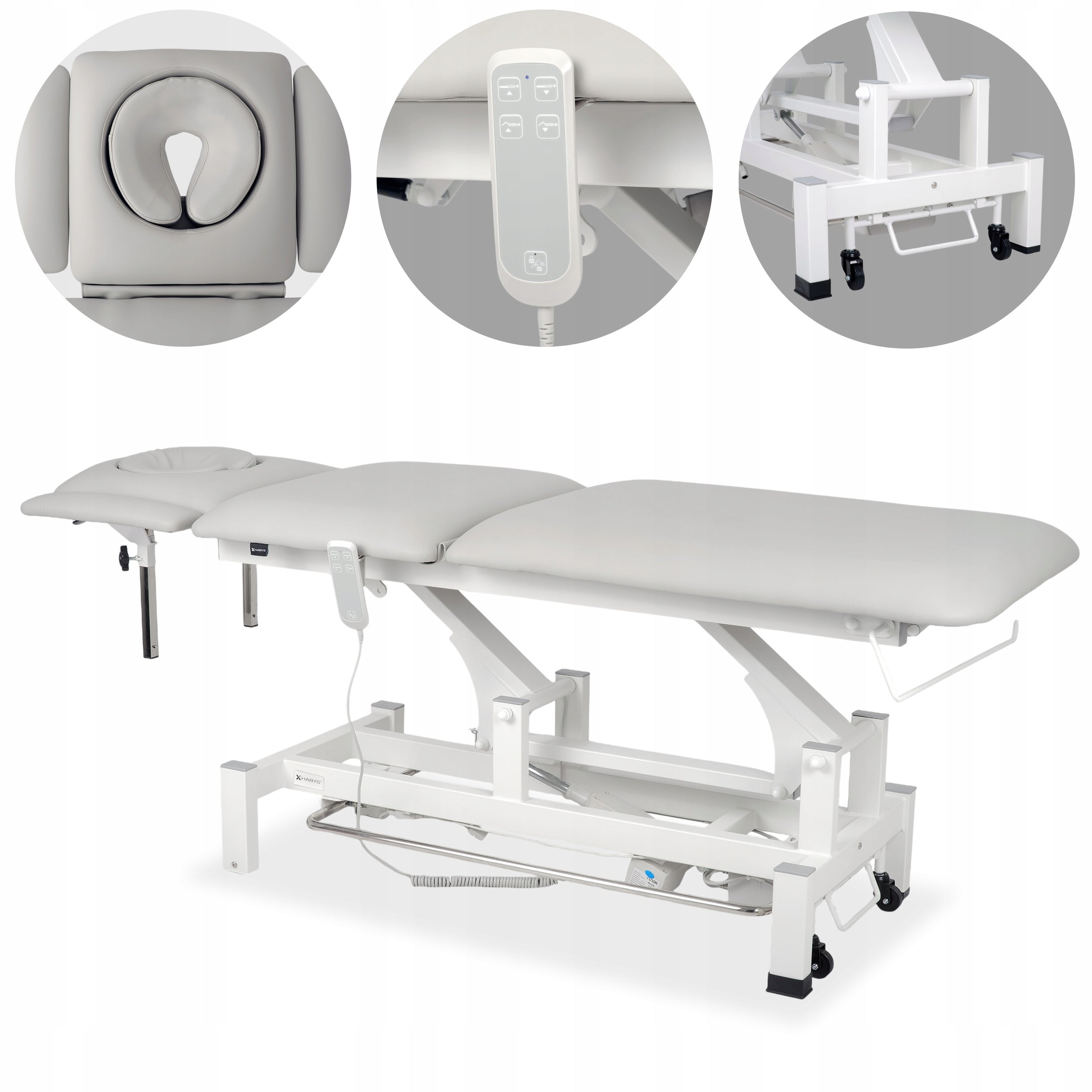 ELECTRIC REHABILITATION TABLE FORTIS 5 ERGO PILOT CONTROL FRAME HABYS
