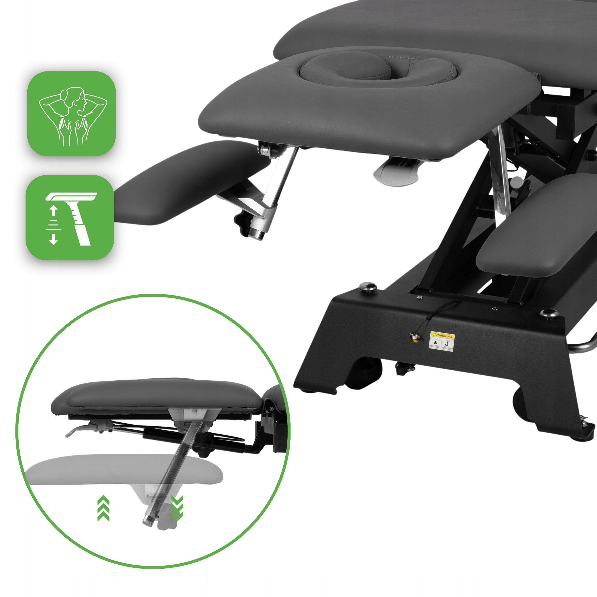 ELECTRIC REHABILITATION TABLE STATIONARY EVERO CROSS X4 PILOT HABYS Kind stationary table