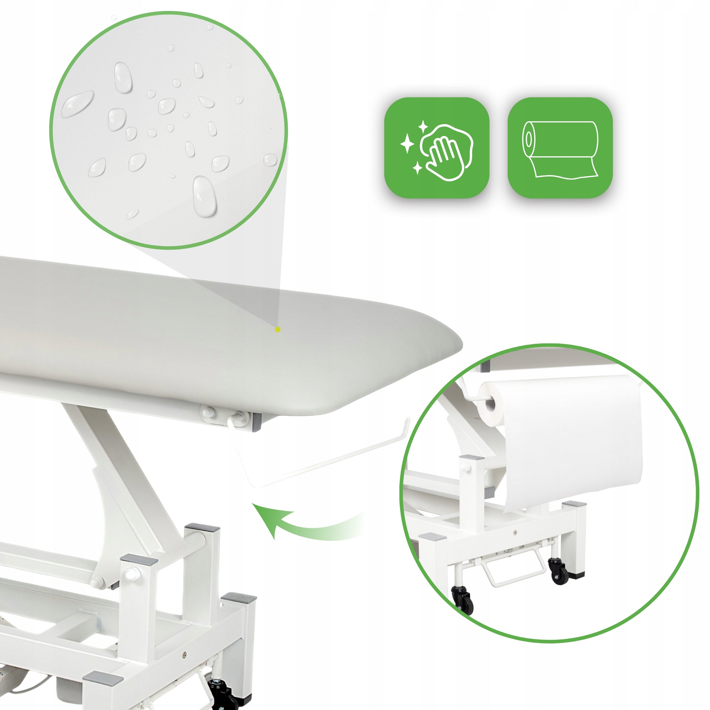 ELECTRIC REHABILITATION TABLE STATIONARY FORTIS 2 ERGO PILOT HABYS Manufacturer of a medical device Habys