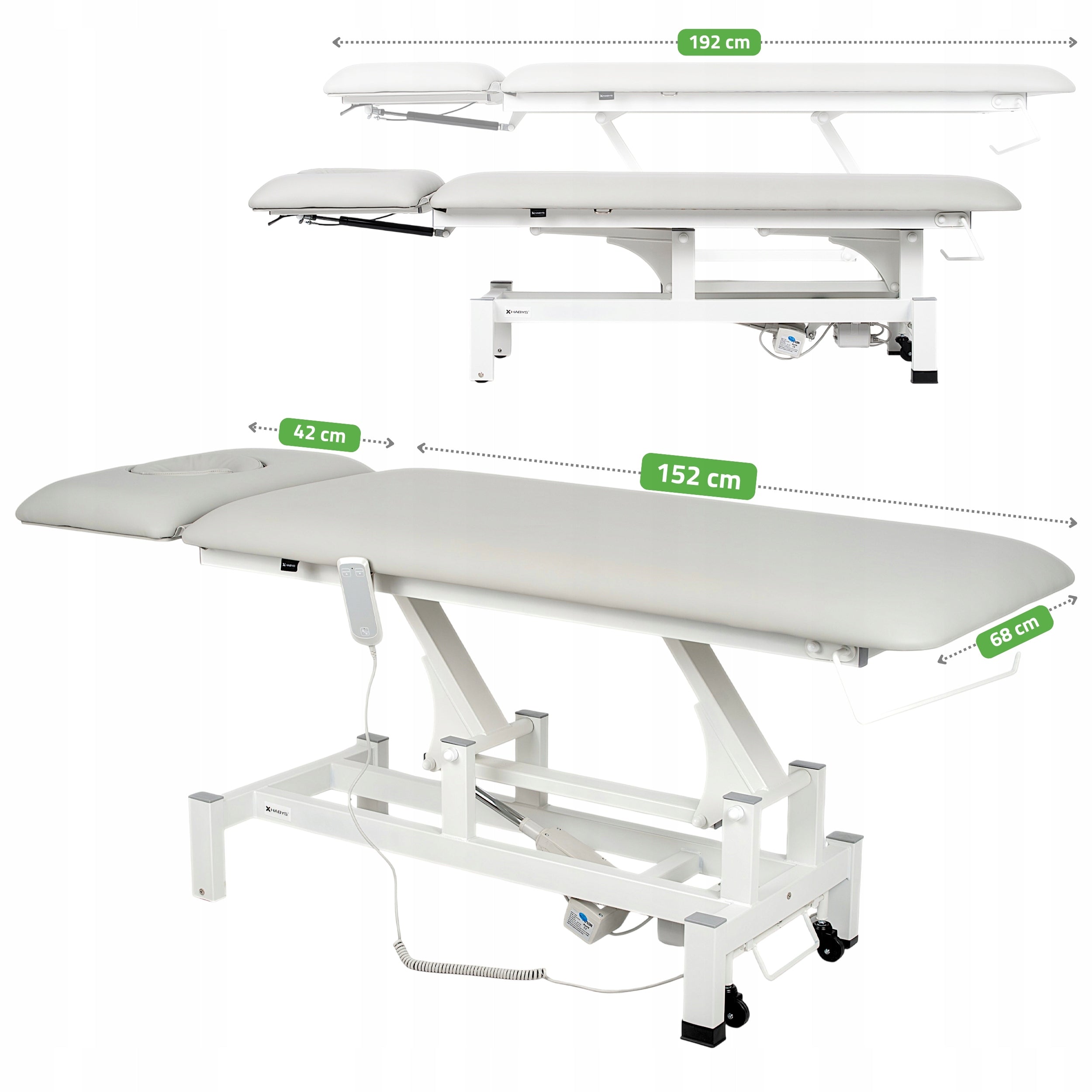 ELECTRIC REHABILITATION TABLE STATIONARY FORTIS 2 ERGO PILOT HABYS Medical device yes