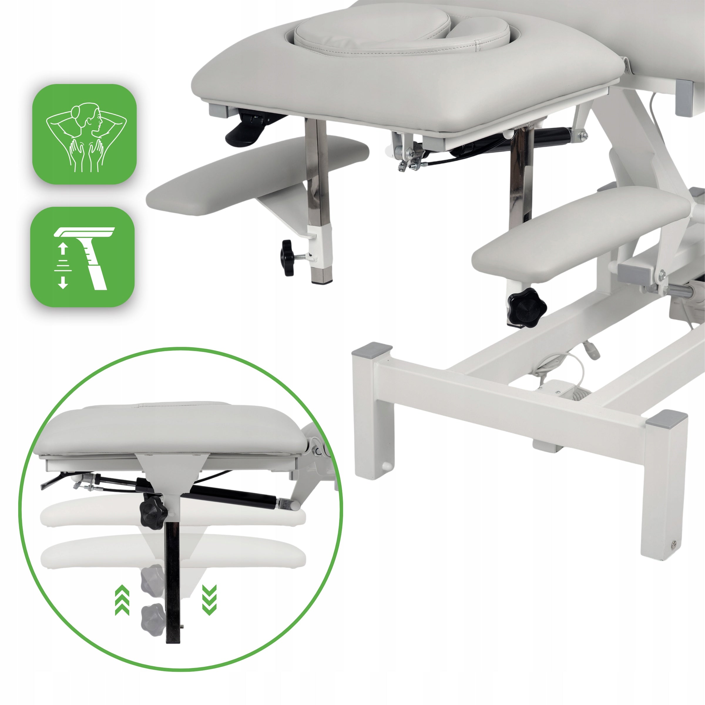 ELECTRIC REHABILITATION TABLE STATIONARY FORTIS 4 ERGO PILOT HABYS Medical device class I