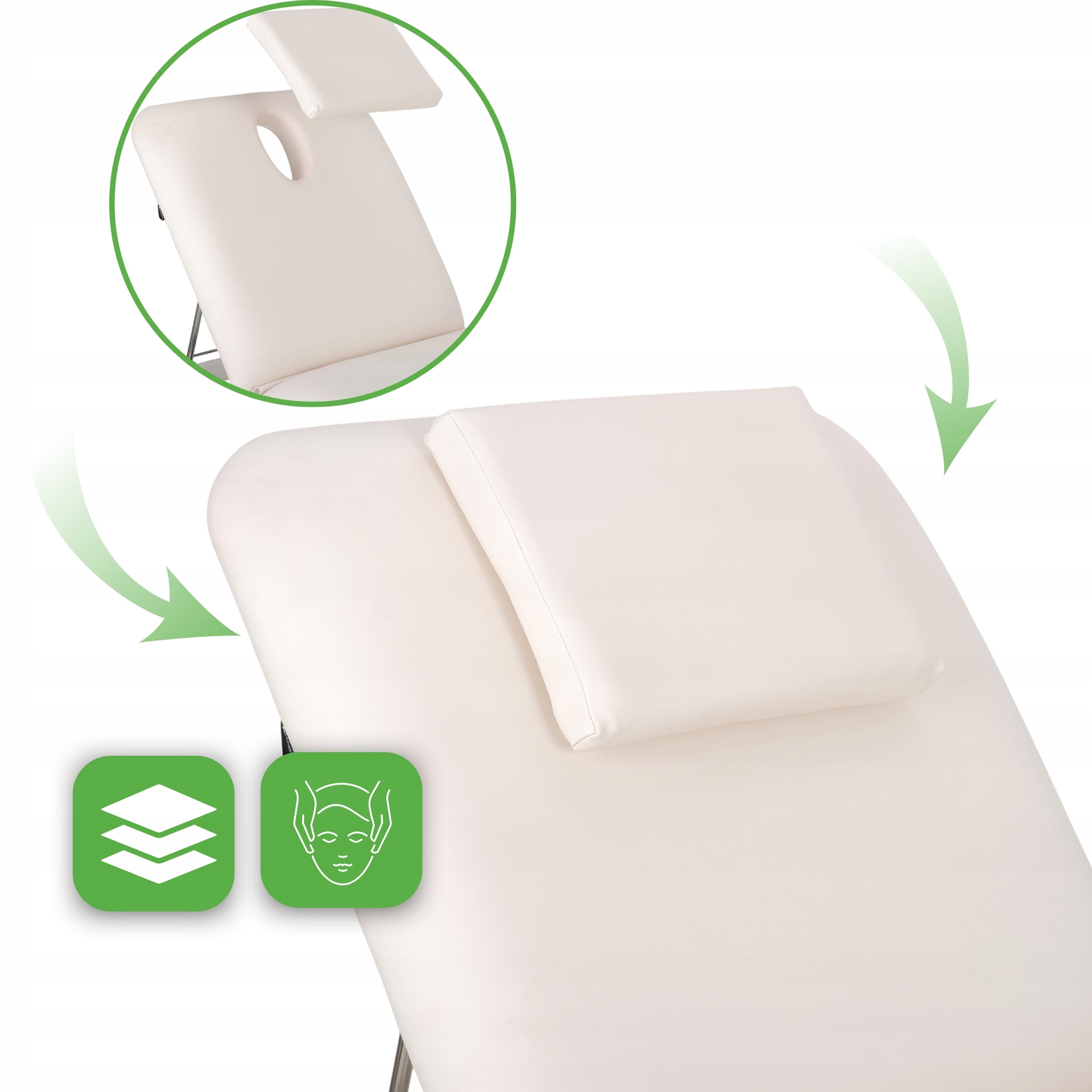 ELECTRIC REHABILITATION TABLE STATIONARY OPTIMA WHITE PILOT HABYS Frame material steel