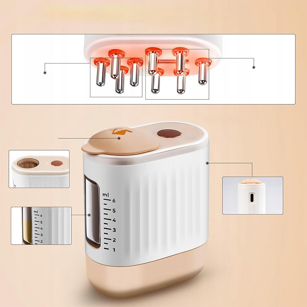 ELECTRIC SCALP MASSAGE OIL APPLICATOR 10000 VIBRATIONS PER MINUTE Kind head