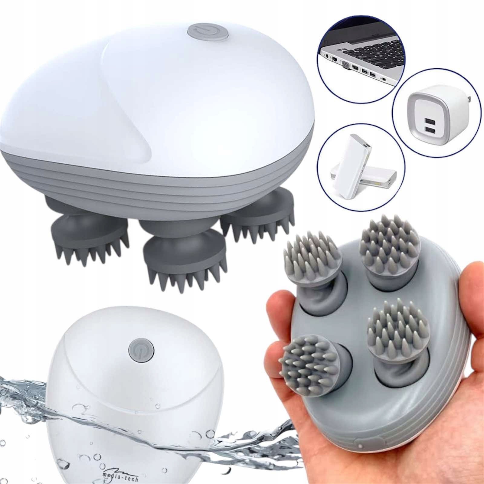 ELECTRIC SCALP MASSAGER GENTLE RELAXING FOR BODY HANDY