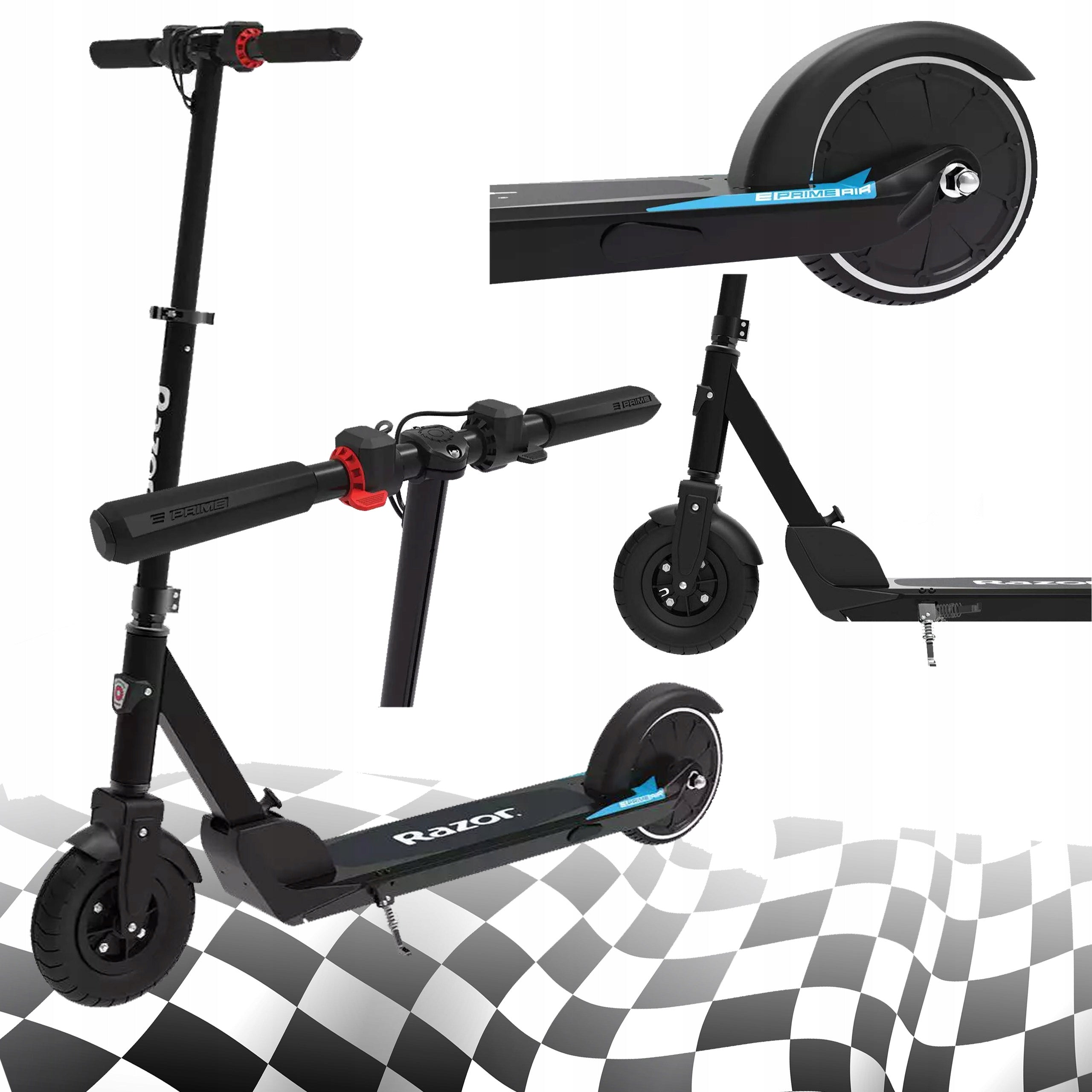 ELECTRIC SCOOTER FOLDING RANGE 12km RAZOR E Prime AIR 250W 20km/h