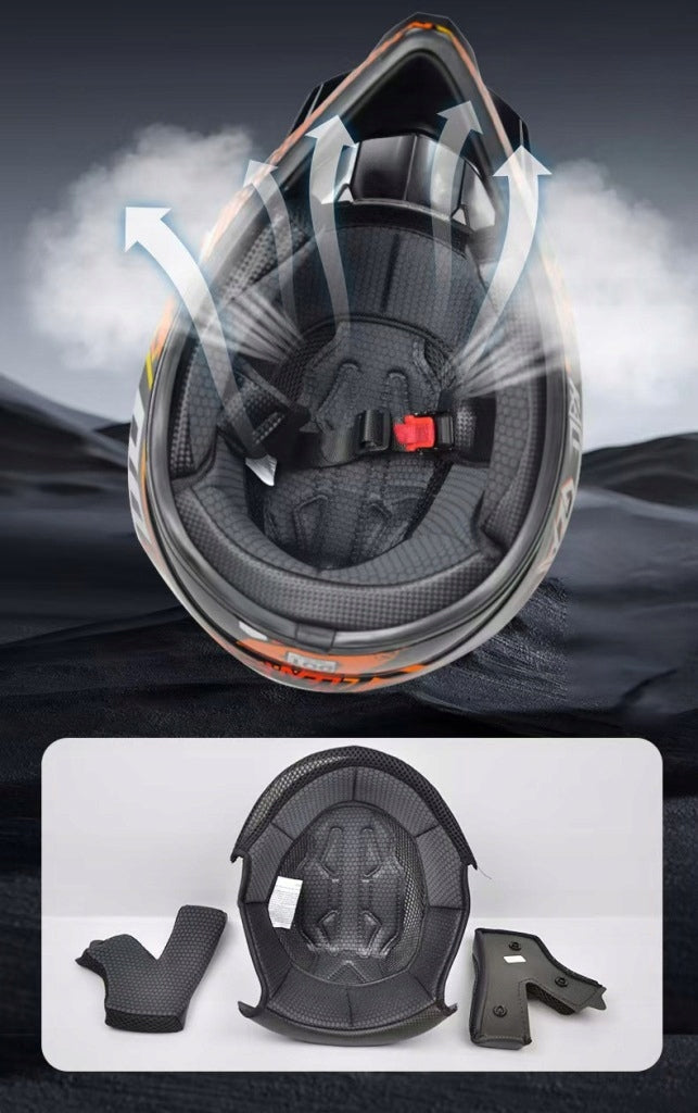 ELECTRIC SCOOTER HELMET CROSS ENDURO QUAD BMX +GOGLE +Gloves M Manufacturer's catalog number 8901738910598