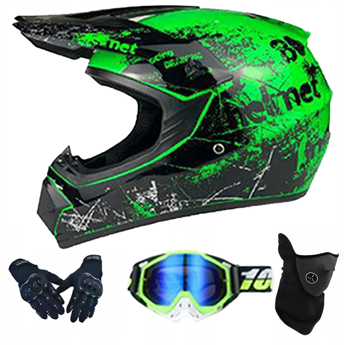 ELECTRIC SCOOTER HELMET CROSS ENDURO QUAD BMX HELMET Series motley M