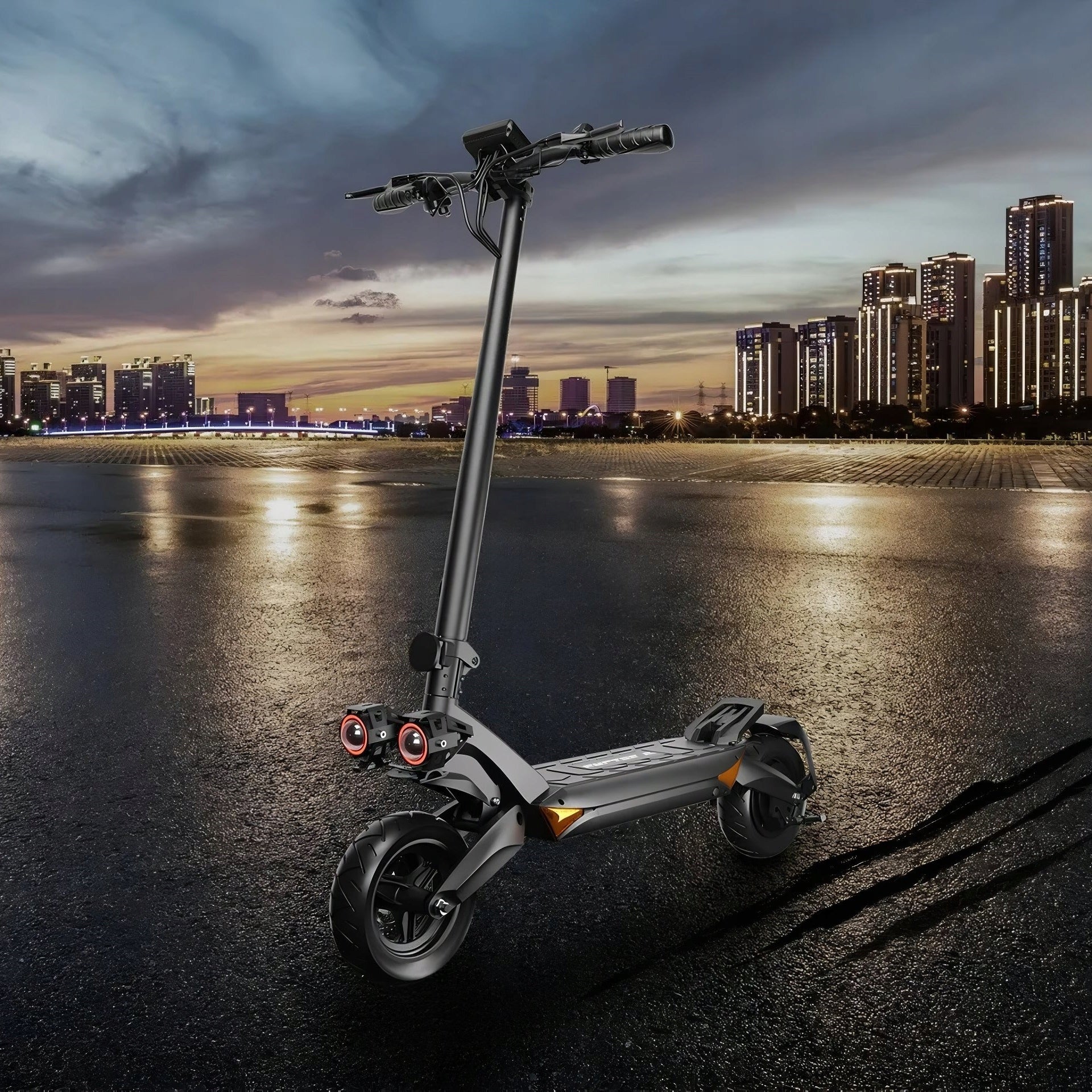 ELECTRIC SCOOTER RUPTOR R3 V3 FOLDING RANGE 55 km 1000W BLACK Brand Ruptor