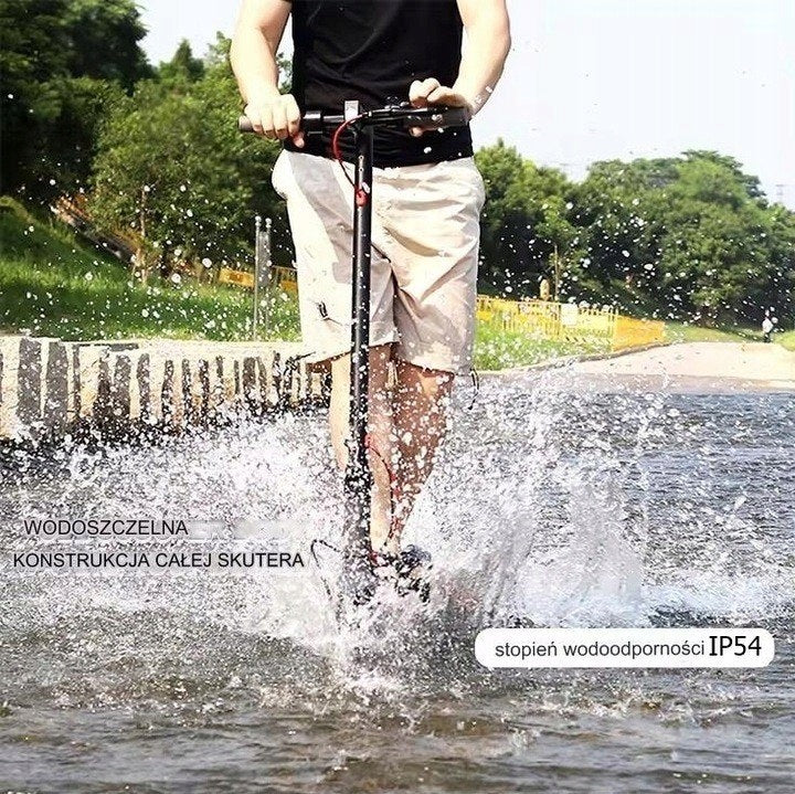 ELECTRIC SCOOTER SIGMA 250 W WITH LED LIGHTING 20 KM/H Color black