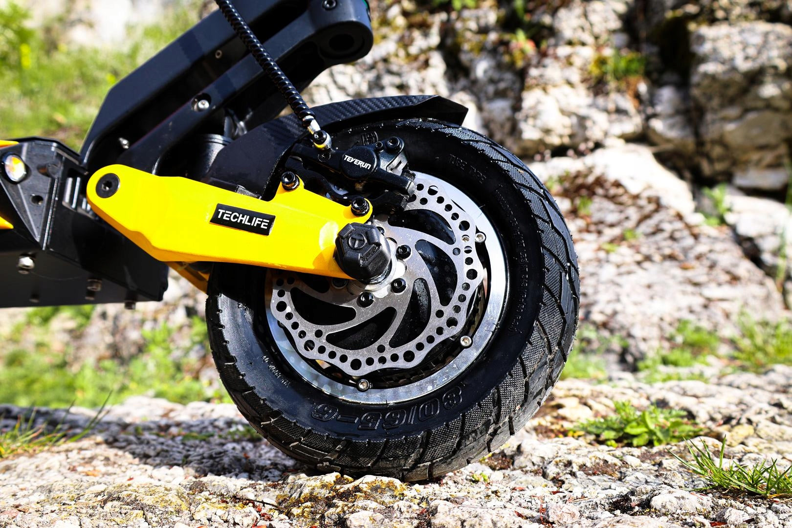 ELECTRIC SCOOTER TECHLIFE Q5 RSX V3 2026 3000W REMOTE CONTROL 30AH RANGE 100KM Packaging status original