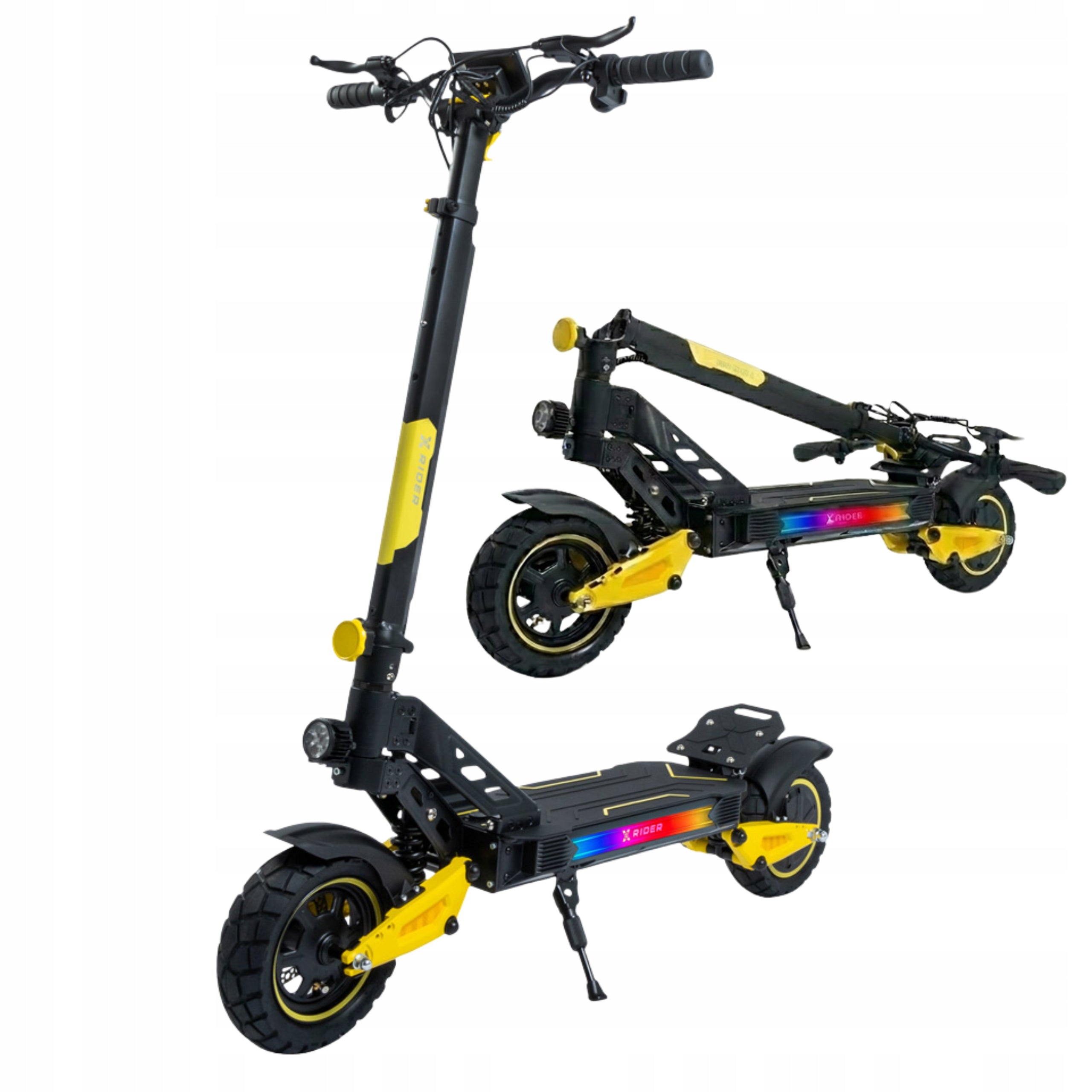 ELECTRIC SCOOTER XRIDER F10XPRO SHOCK ABSORPTION KERS 1400W PEAK 20Ah/48V