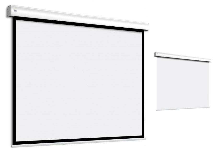 ELECTRIC SCREEN ADEO ALUMID 390 400 406 + REMOTE CONTROL