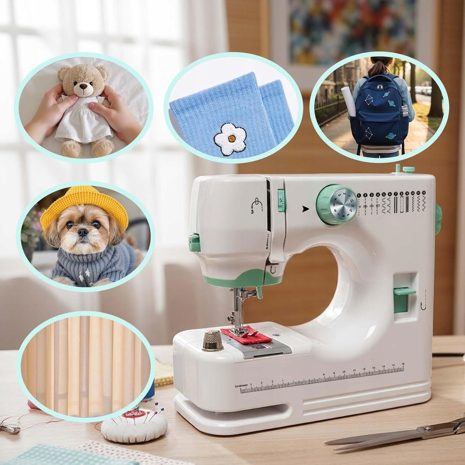 ELECTRIC SEWING MACHINE 12 STITCHES 2 MODES OF OPERATION EASY THREADING Brand no brand