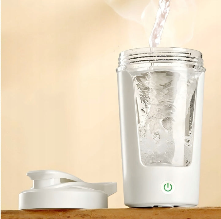 ELECTRIC SHAKER FOR PROTEINS 450ML SHAKER PORTABLE ELECTRIC USB WHITE Manufacturer code SRB-4048274155770
