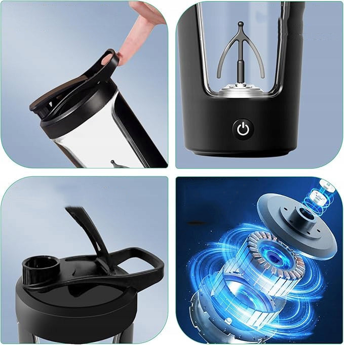 ELECTRIC SHAKER PROTEIN SUPPLEMENTS FOR GYM 450ML PORTABLE SHAKER Brand no brand