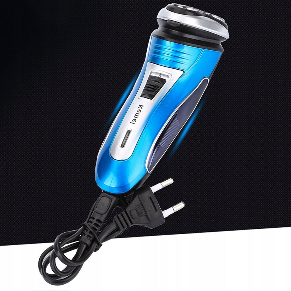 ELECTRIC SHAVER,BATTERY SHAVER WITH THREE BLADES Wireless operating time 40 min